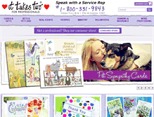 Tablet Screenshot of ittakestwodirect.com